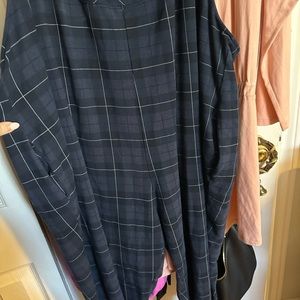 Plaid Romper/Overalls